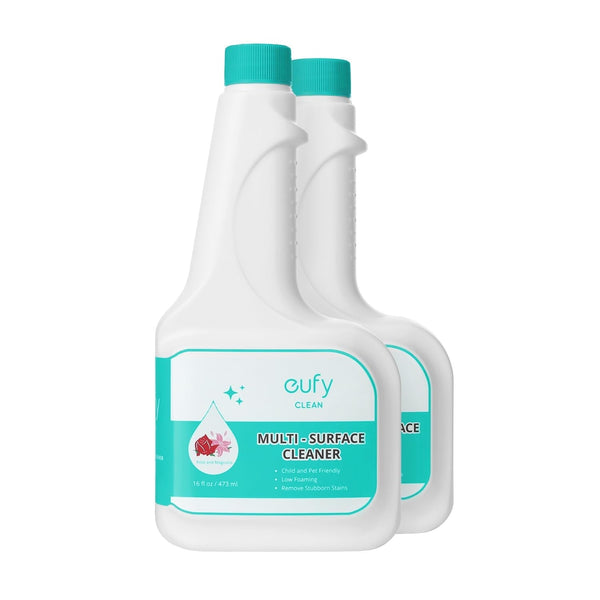 eufy RoboVac Hard Floor Cleaning Solution (2Bottle), Dilution Ratio 1:200, 473 ml, Floor Cleaner - Eufy iraq