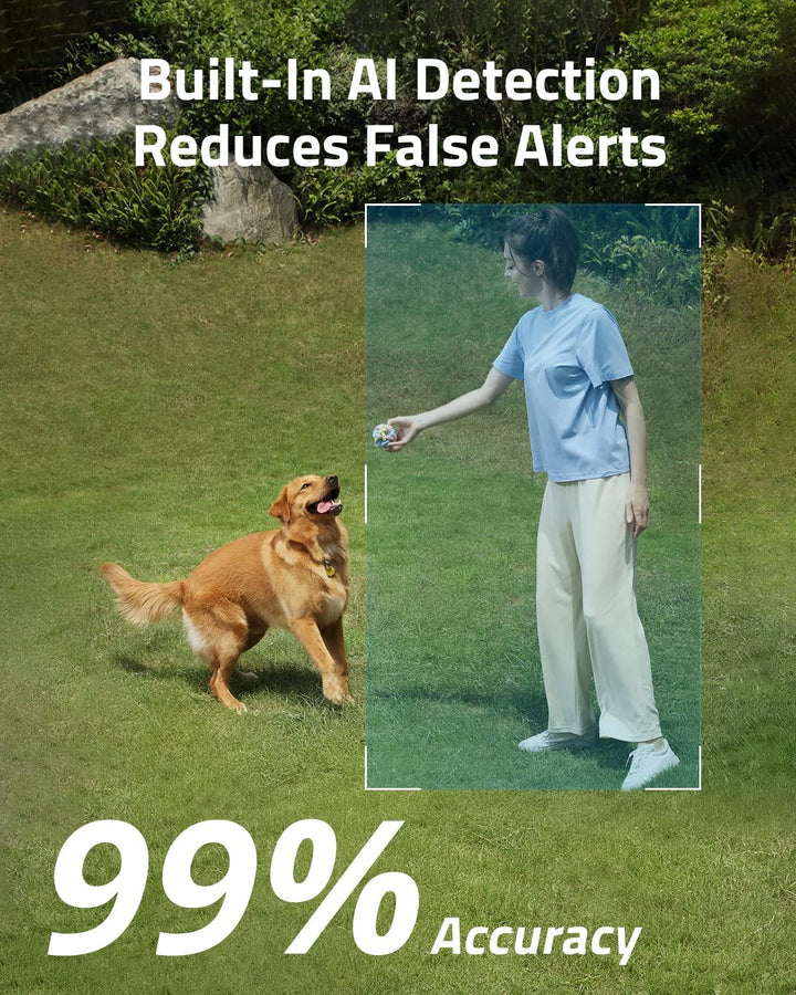 eufy Security Outdoor SoloCam s40 كامرة من انكر مع لوح شمسي مدمج تقاوم الضروف الخارجية - Eufy iraq