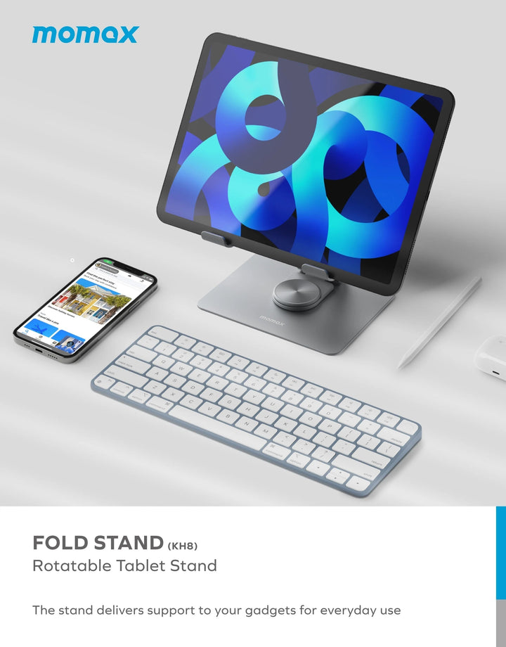 Fold Stand Rotating Tablet Stand KH8 - Eufy iraq