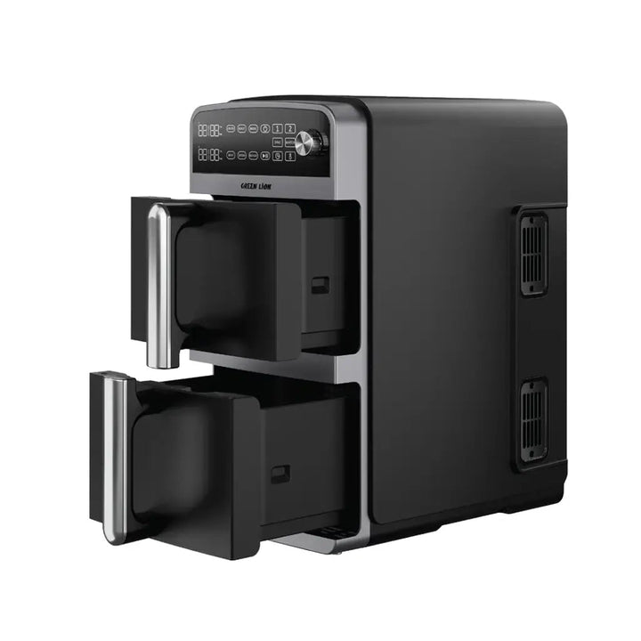 Green Lion 10L Double - Decker Air Fryer - Black - Eufy iraq