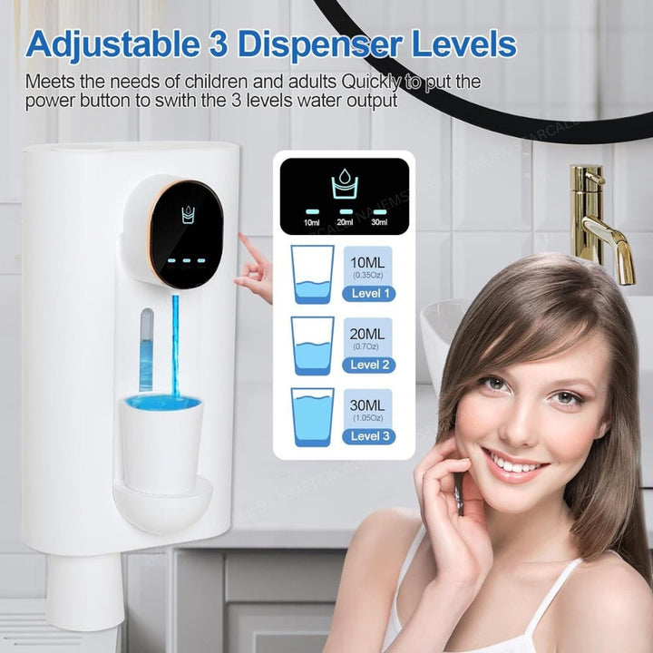 Green Lion Automatic Mouthwash Dispenser – White - Eufy iraq