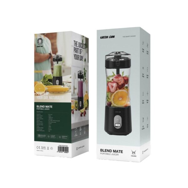 Green Lion Blend Mate Portable Juicer Black - Eufy iraq