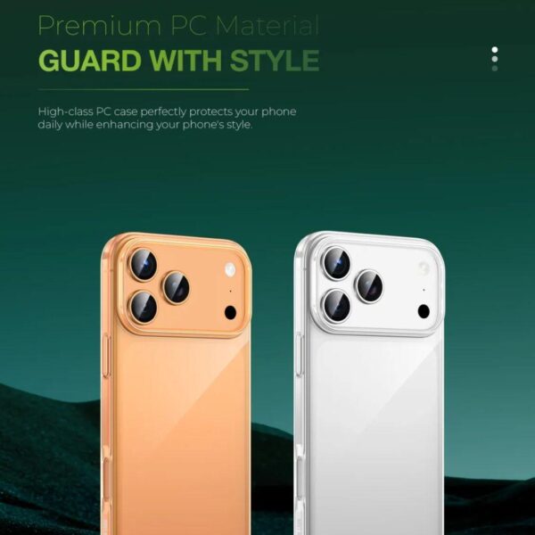 Green Lion Delgado PC Case For iP 17 Air（6.6″） – Clear كفر للايفون 17 اير شفاف - Eufy iraq