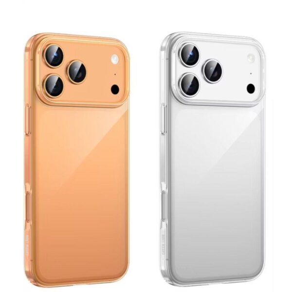 Green Lion Delgado PC Case For iP 17 Pro Max Clear كفر ايفون 17 برو ماكس شفاف - Eufy iraq