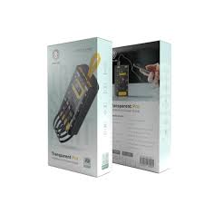 Green Lion Transparent Pro 20000mAh Power Bank Black/Yellow - Eufy iraq