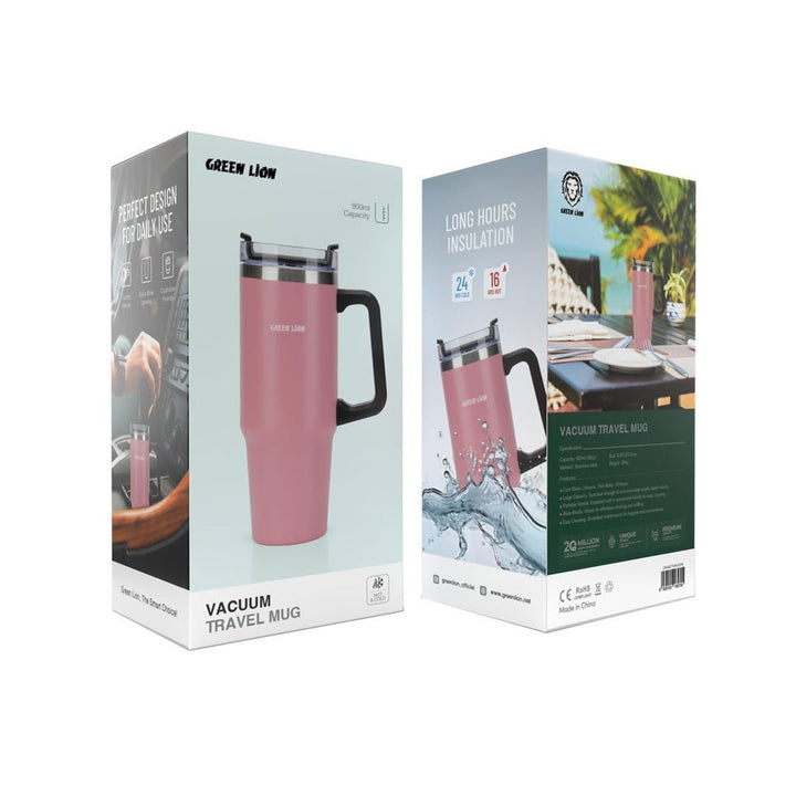 Green Lion Vacuum Travel Mug 900ml - Eufy iraq