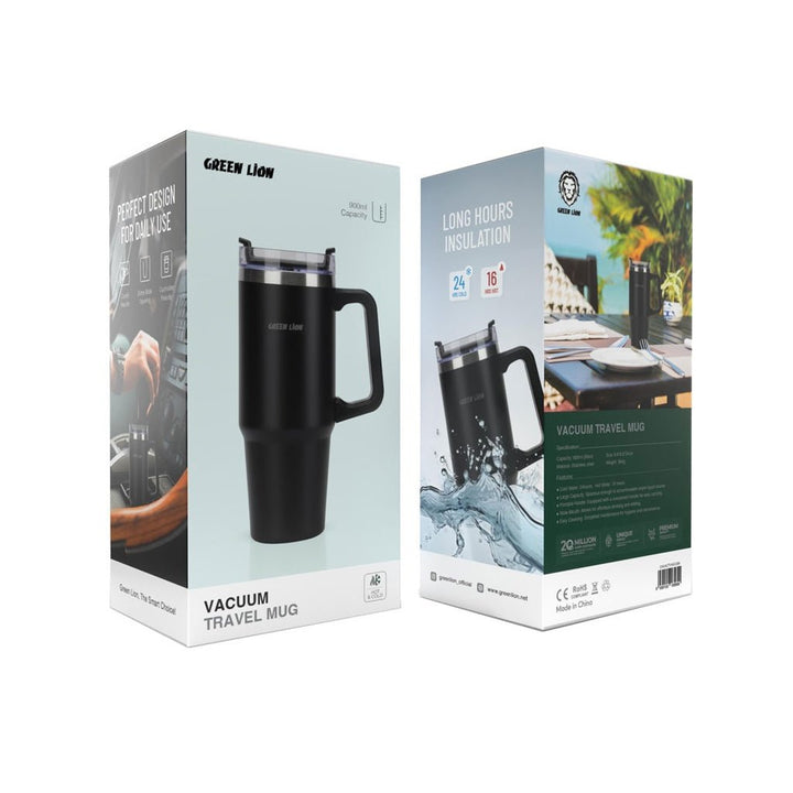 Green Lion Vacuum Travel Mug 900ml - Eufy iraq