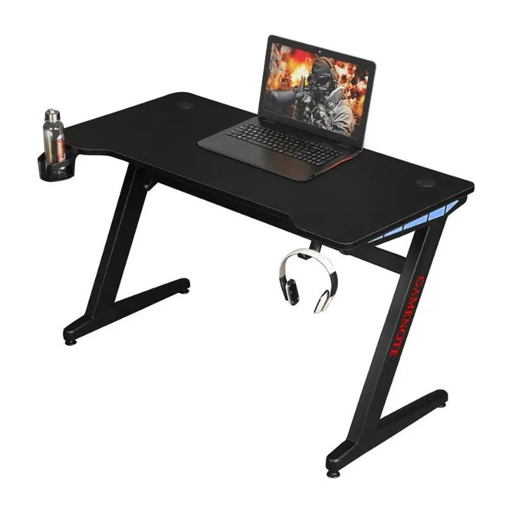 Havit GD905 Gaming desk black with led (طاولة العاب) - Eufy iraq