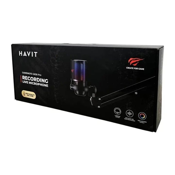 Havit GK50 Pro Live microphone (ميكروفون) - Eufy iraq