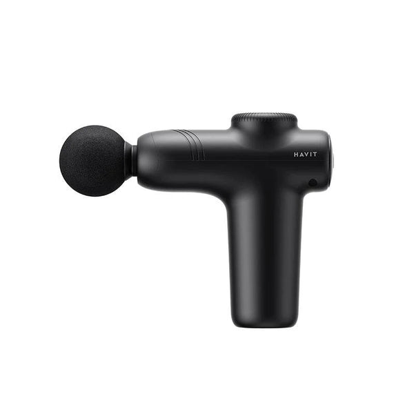 جهاز المساج Havit MG1508 Mini Massage Gun خيار الجيب للتعافي:  5  مستويات سرعة، اختراق  7mm ، وتصميم هادئ