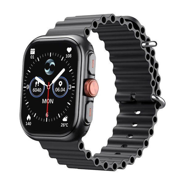 ساعة Havit M9068 الذكية ( AMOLED  Smart Watch) شاشة  AMOLED  دائرية  1.43  ′′   ، مكالمات  Bluetooth ، إطار معدني فاخر، وشحن لاسلكي