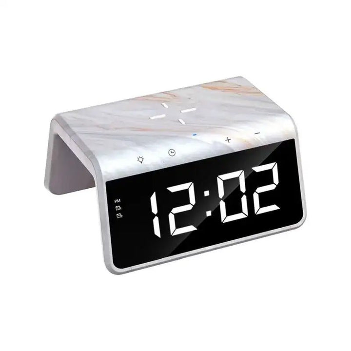 Havit W320 Wireless charger with clock (شاحن مع منبه) - Eufy iraq