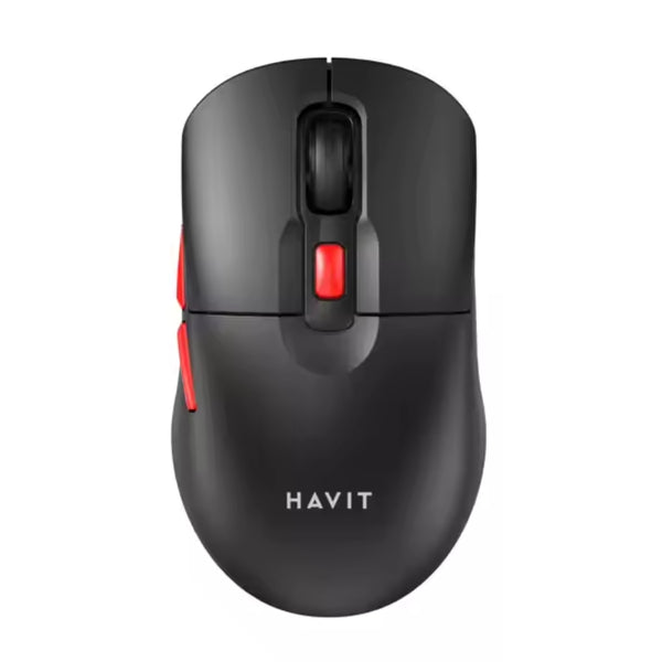 ماوس Havit MS59WB اللاسلكي ثنائي الأوضاع حرية الاتصال: بلوتوث  5.0  و  2.4GHz  في تصميم مريح