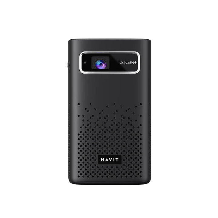 جهاز العرض Havit PJ208 PRO - EU Prime Onyx Smart Projector جهاز عرض DLP محمول: بطارية مدمجة 8000mAh ، نظام Android9.0 ، ودعم 3D - Eufy iraq