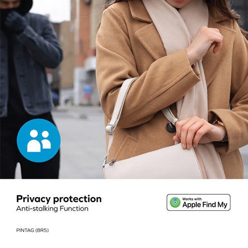 جهاز التتبع Momax PinTag - حزمة 4 بديل AirTag: معتمد من بطارية 12M، وحماية ضد المطاردة Anti - Stalking - Eufy iraq