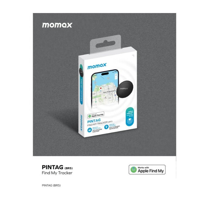 جهاز التتبع Momax PinTag - حزمة 4 بديل AirTag: معتمد من بطارية 12M، وحماية ضد المطاردة (Anti - Stalking) - Eufy iraq