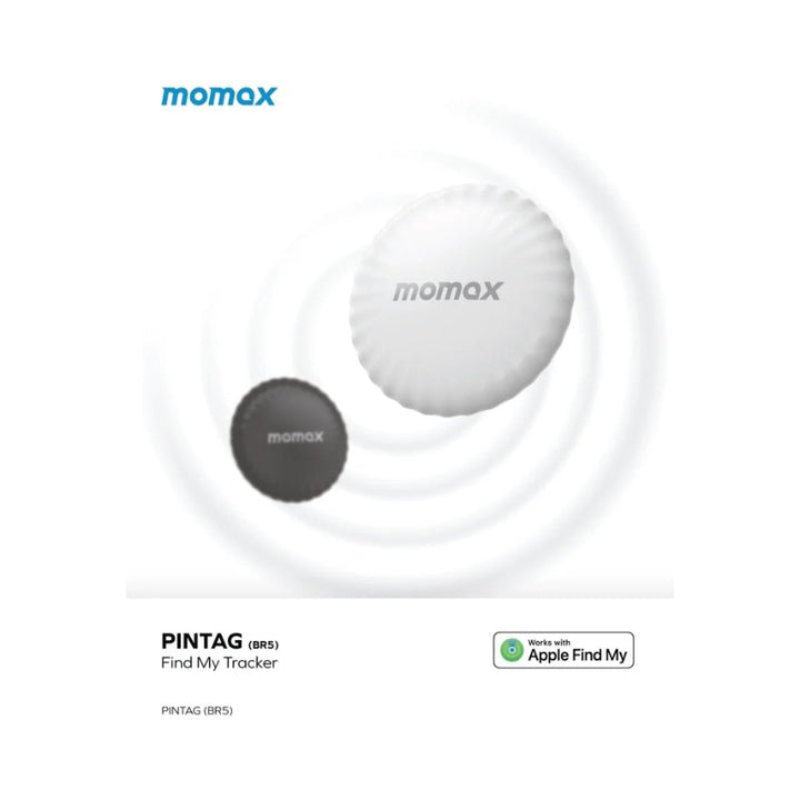 جهاز التتبع Momax PinTag - حزمة 4 بديل AirTag: معتمد من بطارية 12M، وحماية ضد المطاردة (Anti - Stalking) - Eufy iraq