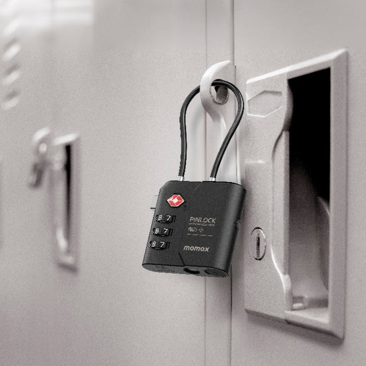 جهاز Momax PinLock الأمان أثناء السفر: قفل TSA معتمد، تتبع Find My، وشحن USB - C - Eufy iraq