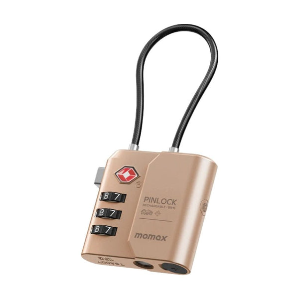 جهاز Momax PinLock الأمان أثناء السفر: قفل TSA معتمد، تتبع Find My، وشحن USB - C - Eufy iraq