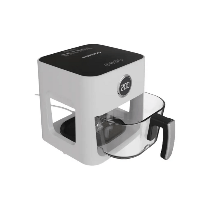 قلاية هوائية 5 لتر بوعاء زجاجي - بورودو لايف ستايل Porodo Lifestyle 5L Glass Pot Air Fryer - Eufy iraq