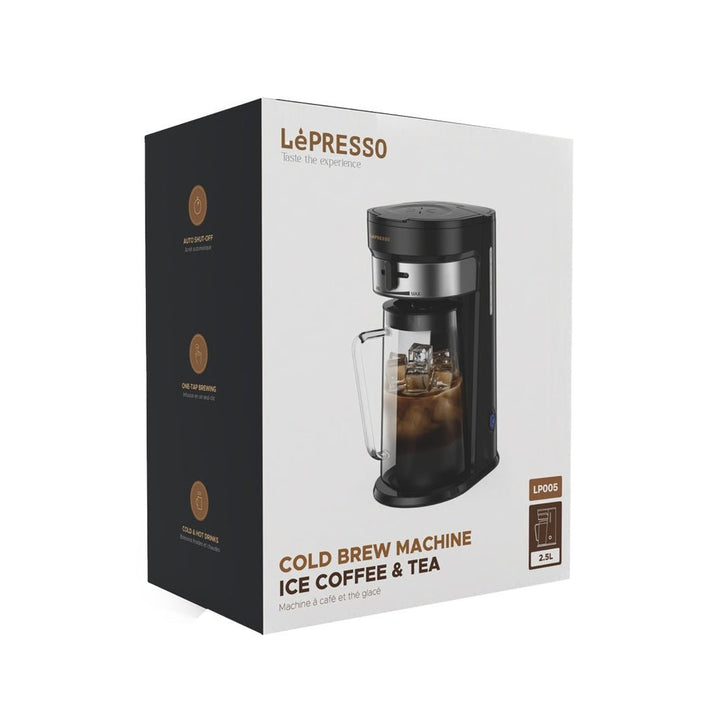 LePresso Cold Brew Machine Ice Coffee & Tea - Black - Eufy iraq