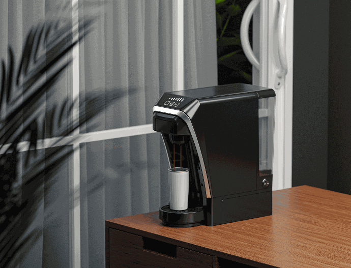 Lepresso Multifunctional Capsule Coffee Machine Cupsule Storage - Black - Eufy iraq