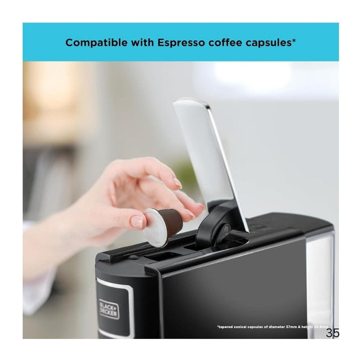 ماكينة قهوة بلاك اند ديكر (Black&Decker) - الموديل CCM100 - B5 - Eufy iraq