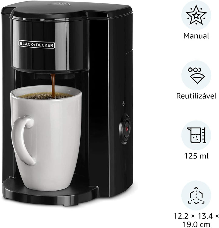 ماكينة قهوة بلاك اند ديكر (Black&Decker) - الموديل DCM25N - B5 - Eufy iraq