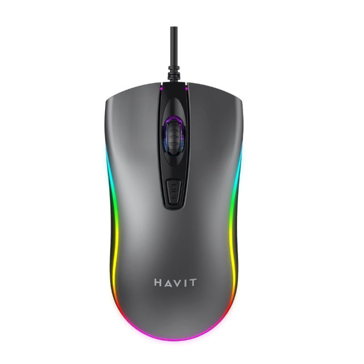 ماوس الألعاب Havit MS72 السلكي (RGB) خيار اقتصادي: تصميم مريح، إضاءة RGB، ودقة تصل إلى 1200DPI - Eufy iraq
