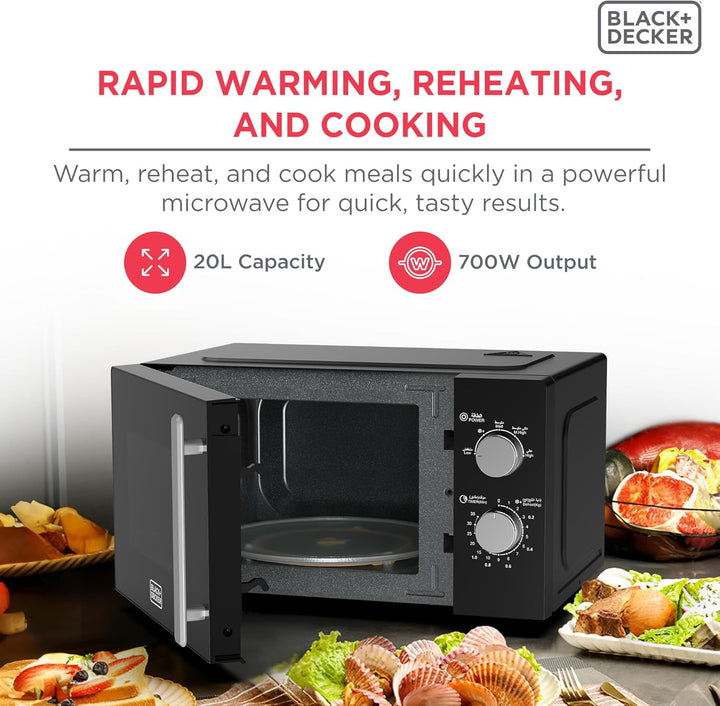 مايكرويف بلاك اند ديكر (Black&Decker) - الموديل MZ2005P - B5 - Eufy iraq