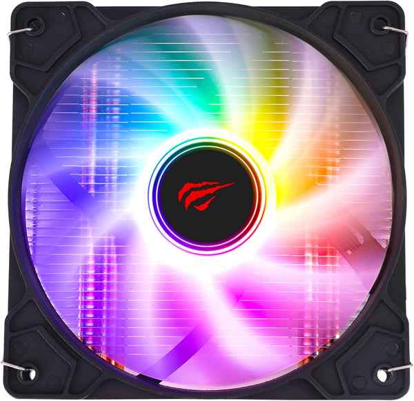 مبرد المعالج الهوائي Havit F2003 (Air CPU Cooler) تبريد فعال 135 واط وإضاءة RGB للاعبين - Eufy iraq