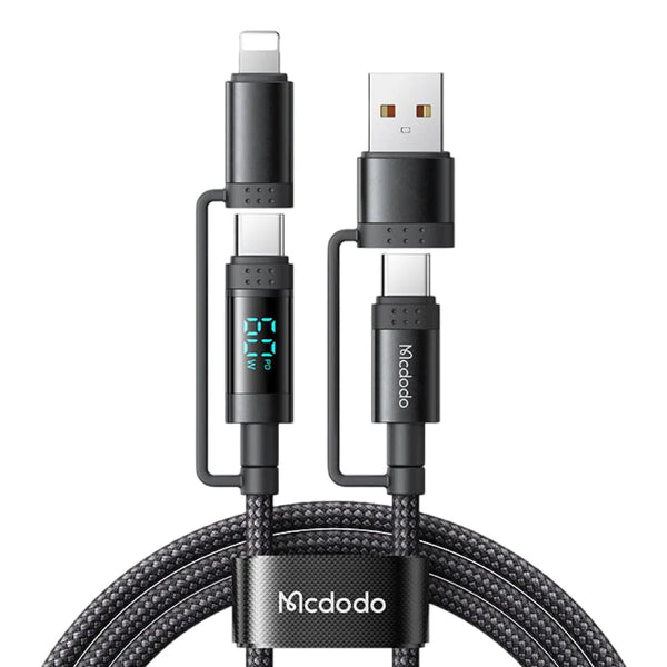 Mcdodo 4 - 1 Charging Cable + LED Watt Display - Eufy iraq