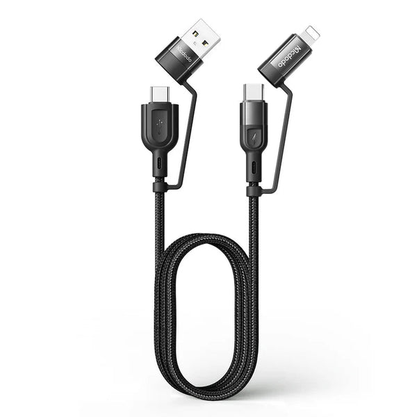 Mcdodo CA - 807 | USB & Type - C to Type - C & Lightning Mobile Cable | 2 - in - 2 Cable - Eufy iraq