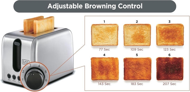 محمصة خبز بلاك اند ديكر (Black&Decker) - الموديل ET244 - B5 - Eufy iraq