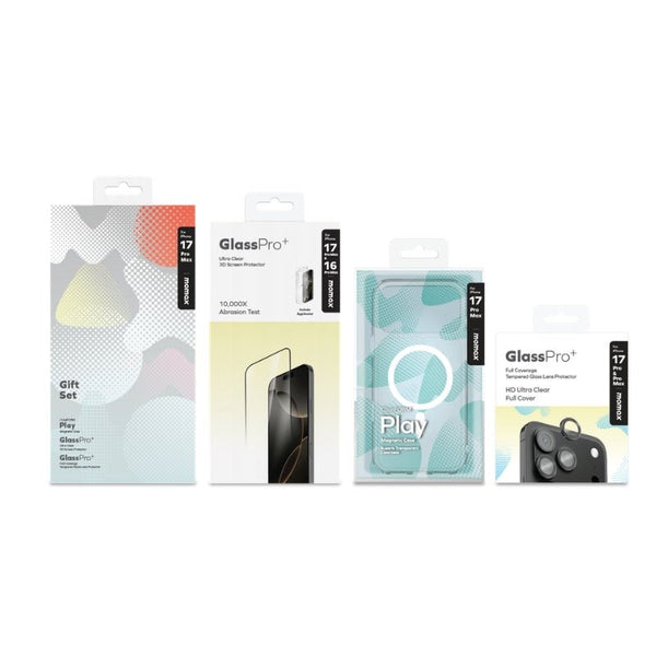 مجموعة الحماية الشاملة Momax لـ iPhone 17 Pro Max - Eufy iraq