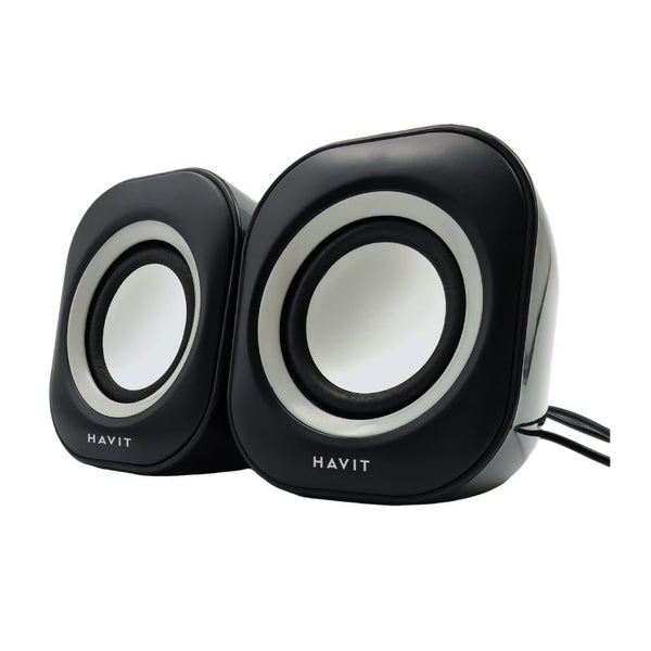 مكبر صوت Havit SK704 USB 2.0 سلكي سماعات كمبيوتر أساسية: طاقة 6W ، محركات 52mm ، وتصميم صغير الحجم - Eufy iraq