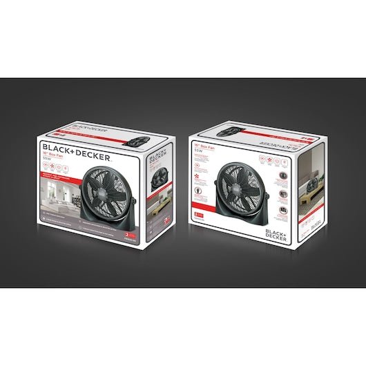 مروحة صندوق بلاك اند ديكر (Black&Decker) - الموديل FB1620 - B5 - Eufy iraq