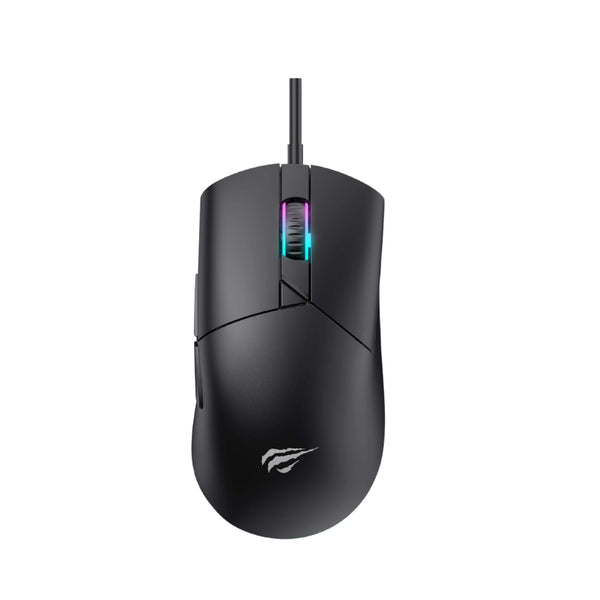 ماوس الألعاب Havit MS1038 السلكي (RGB) دقة  8000DPI ، خفيف الوزن  82g ، وتصميم مريح للسرعة
