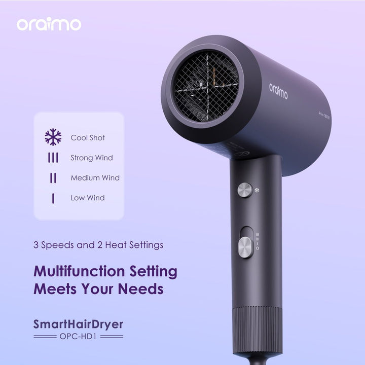 oraimo Smart Hair Dryer 1800W - Eufy iraq