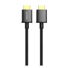 Porodo 8K HMDI PVC Cable 3M – Black - Eufy iraq
