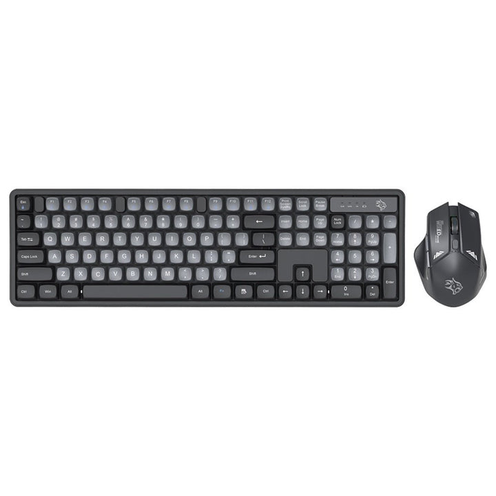 Porodo Gaming Wireless Keyboard Mouse Set 2.4GHz 1600 DPI - Eufy iraq