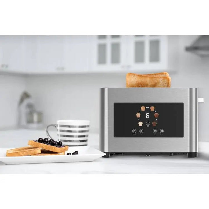 Porodo Lifestyle 2 - Slice Digital Pop up Toaster - Eufy iraq