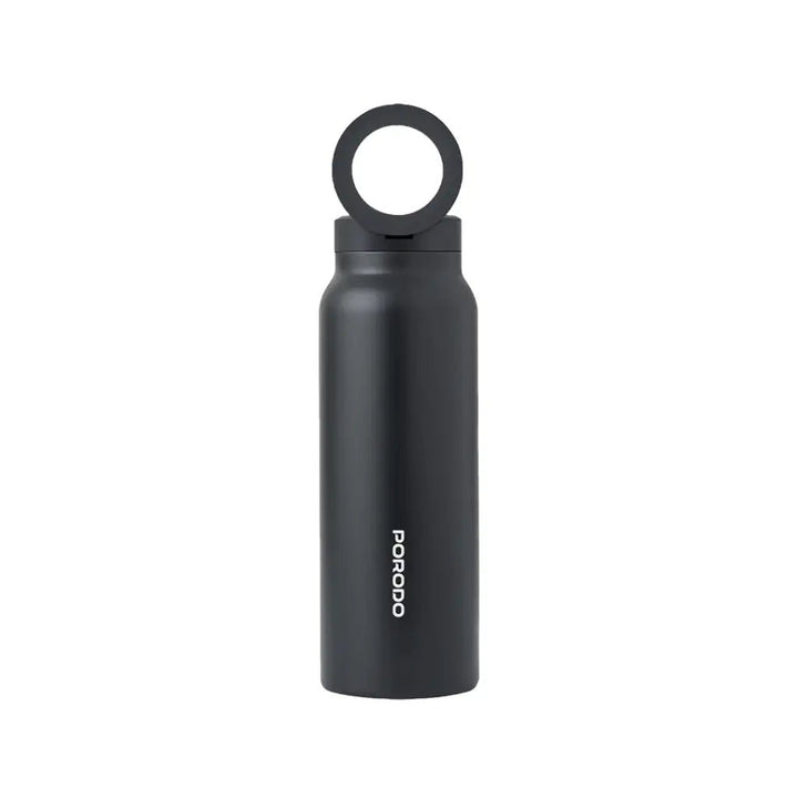 Porodo Lifestyle Magnetic Mount Water Bottle - Black - Eufy iraq