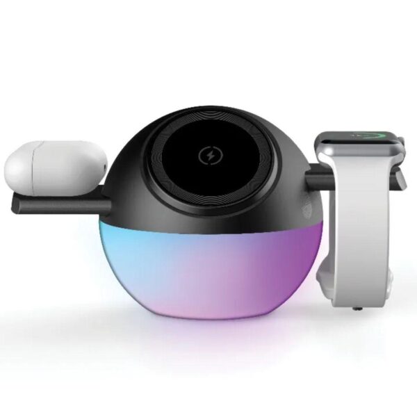 Porodo Orbix 3 - In - 1 Wireless Charger With Adjustable Ambient Light - Eufy iraq