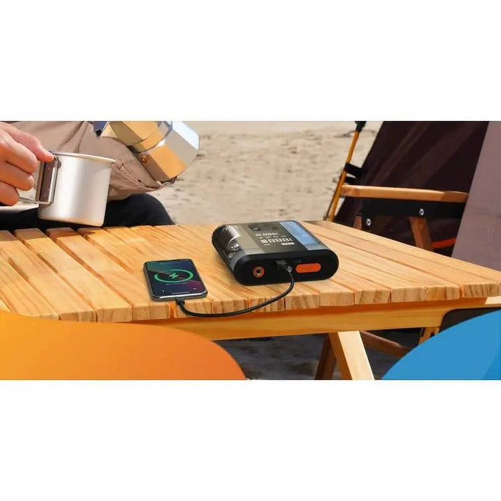 Powerology 8800mAh Multi Functional Jump Starter with Tire Inflator – Transparent - Eufy iraq