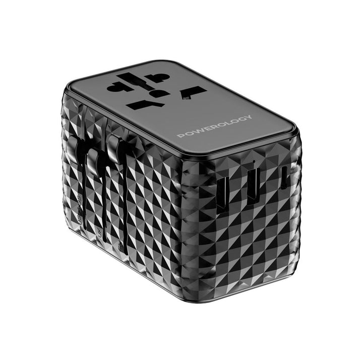 Powerology GaN Universal Charger Retractable Type - C Cable - Eufy iraq