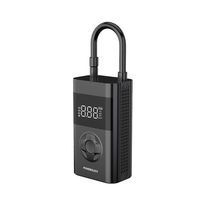 Powerology Ultra Portable Air Compressor Power Bank - Black - Eufy iraq