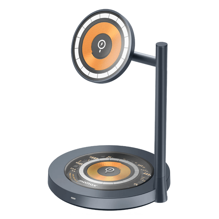 Q.Mag Dual 2 Dual Magnetic Wireless Charging Standستاند ماك سيف من موماكس - Eufy iraq