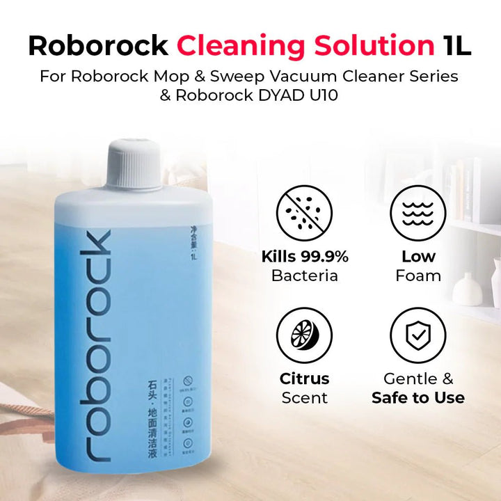 ROBOROCK cleaning solution, one bottle 1L - Eufy iraq