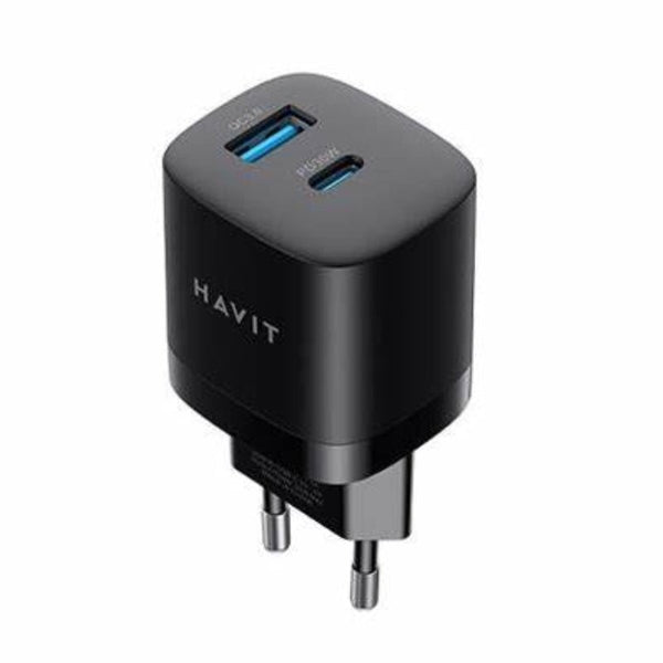 شاحن هافيت السريع (Havit) - الموديل UC30 شحن ثلاثي 30 واط لأجهزتك الذكية بتصميم UK Plug - Eufy iraq